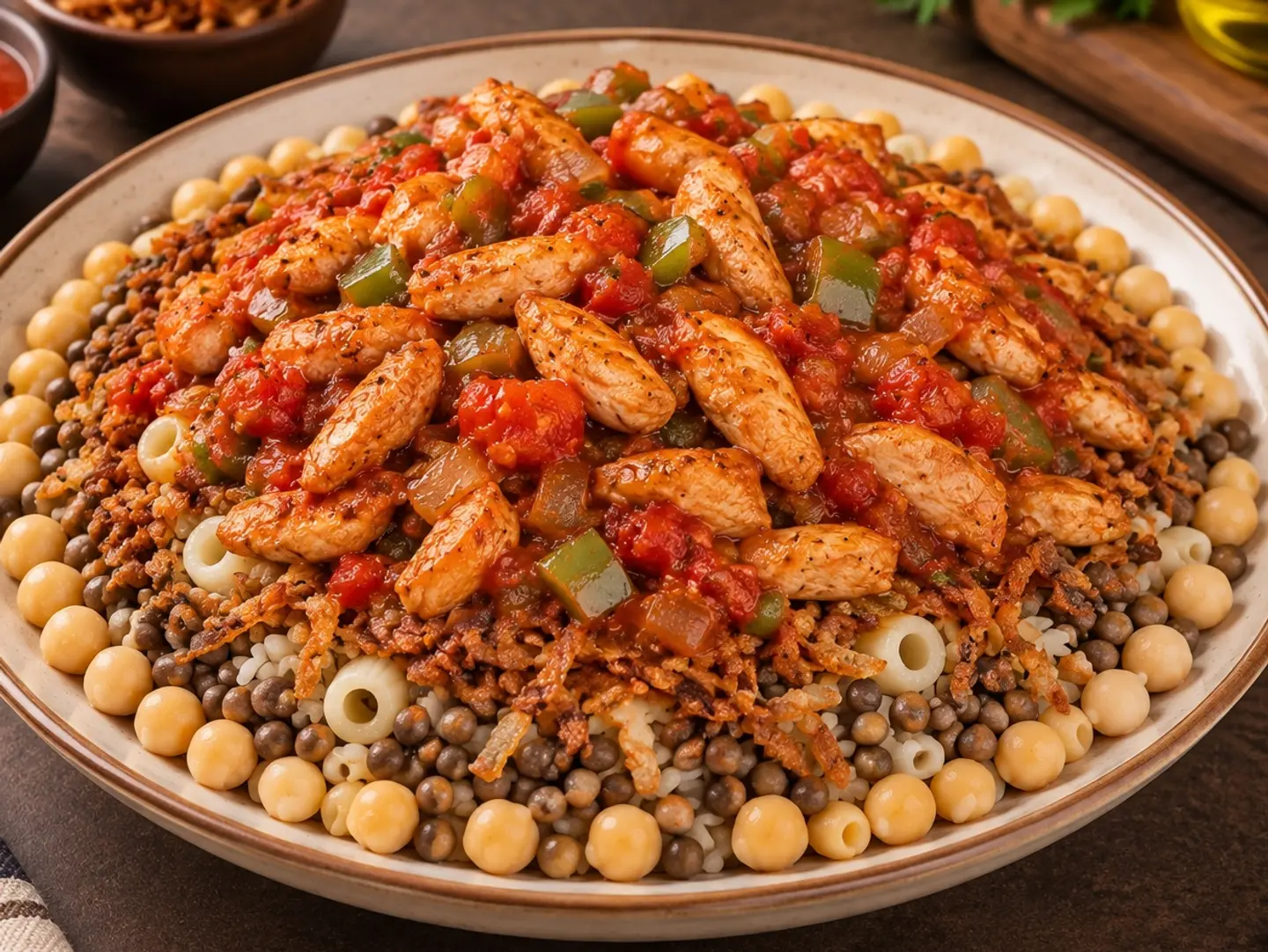 Koshary Chef With Chicken - Small