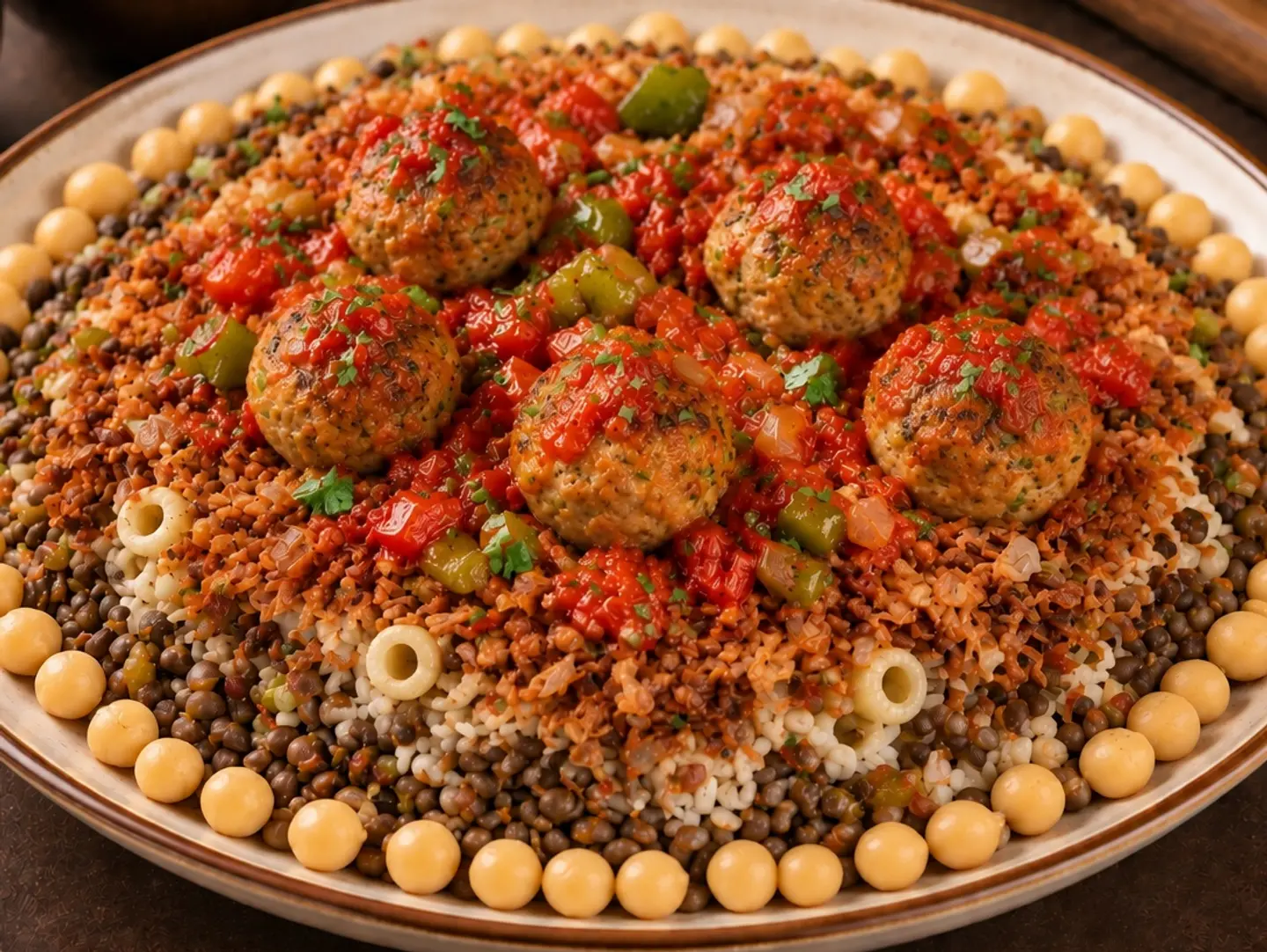Koshary Chef With Daoud Pasha Chicken - Small