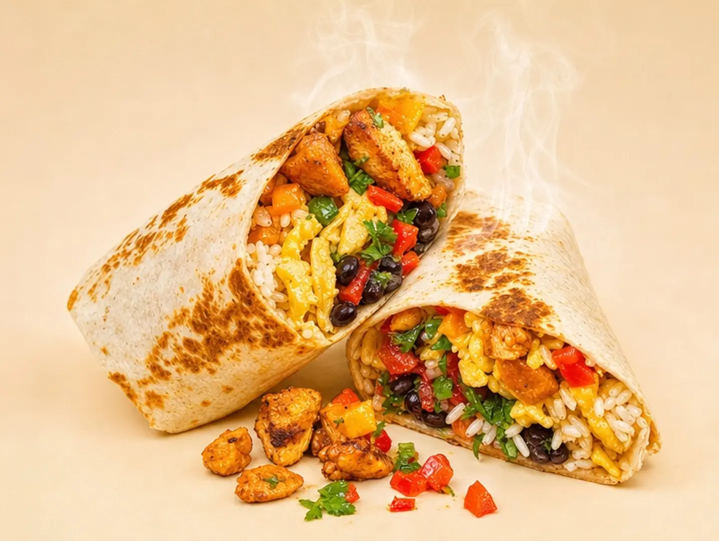 Grilled Chicken Burrito