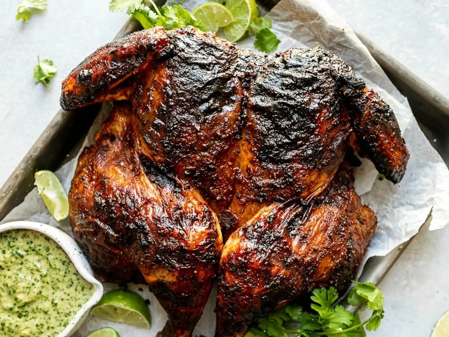 Whole Charcoal Grilled Chicken Plain