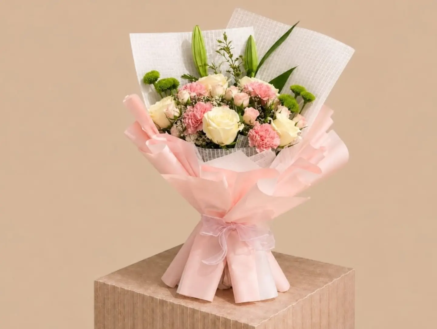 Pink Lilly Bouquet