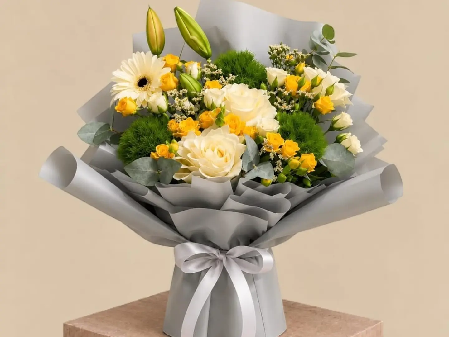 Golden Bloom Bouquet