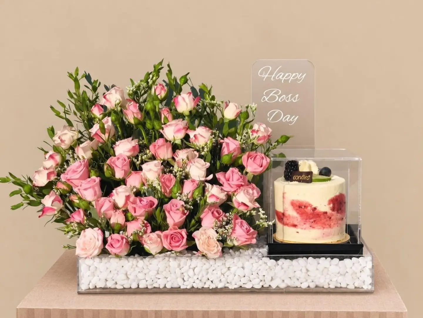 Cake And Bloom Stand