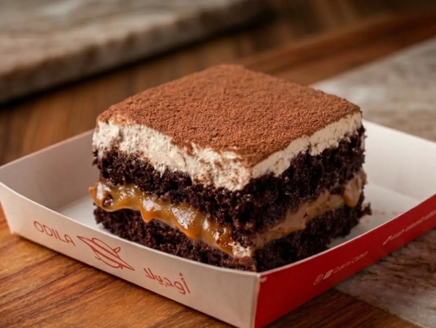 Dolce Caramel Cake