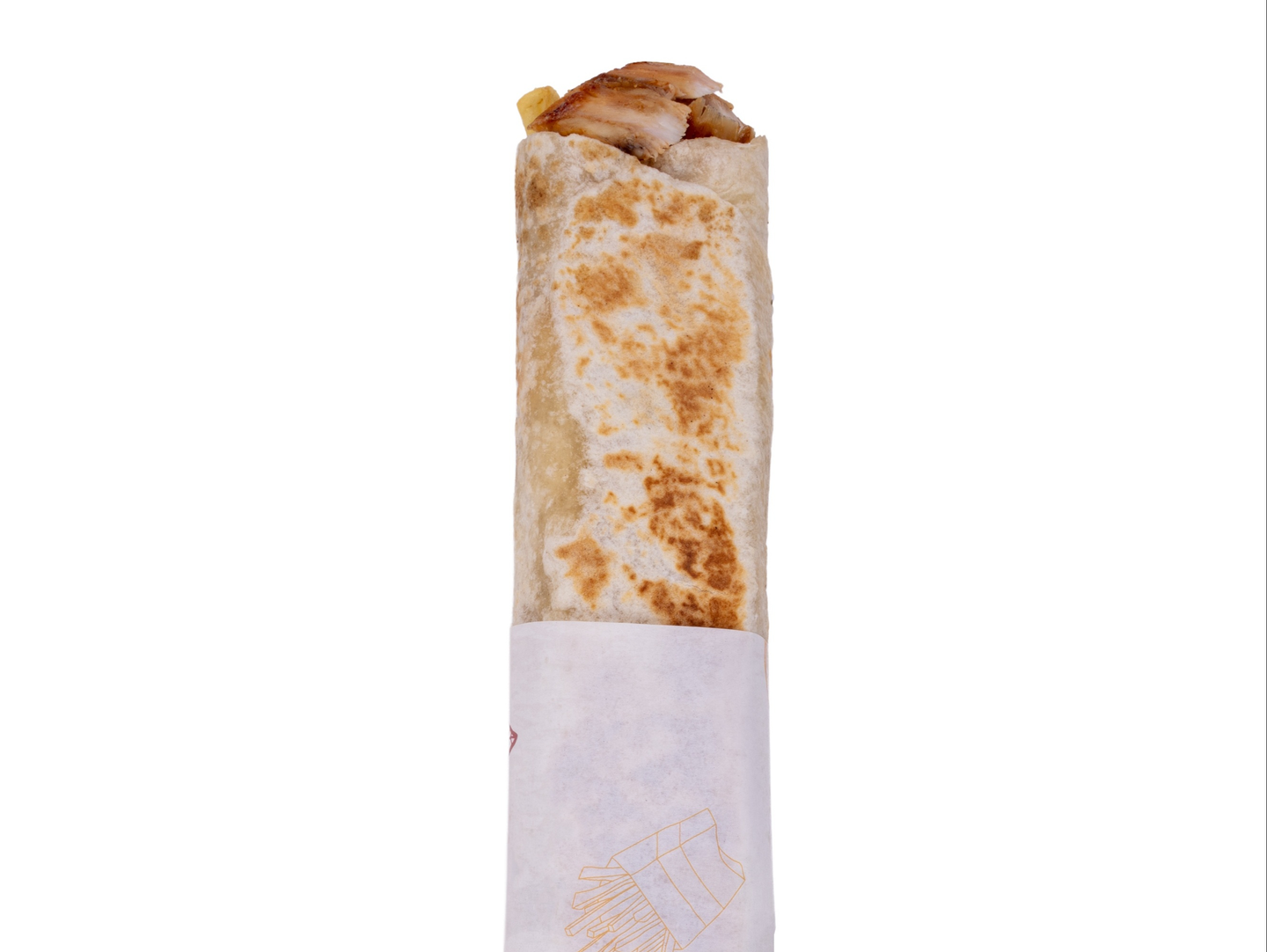 شاورما دجاج صاج