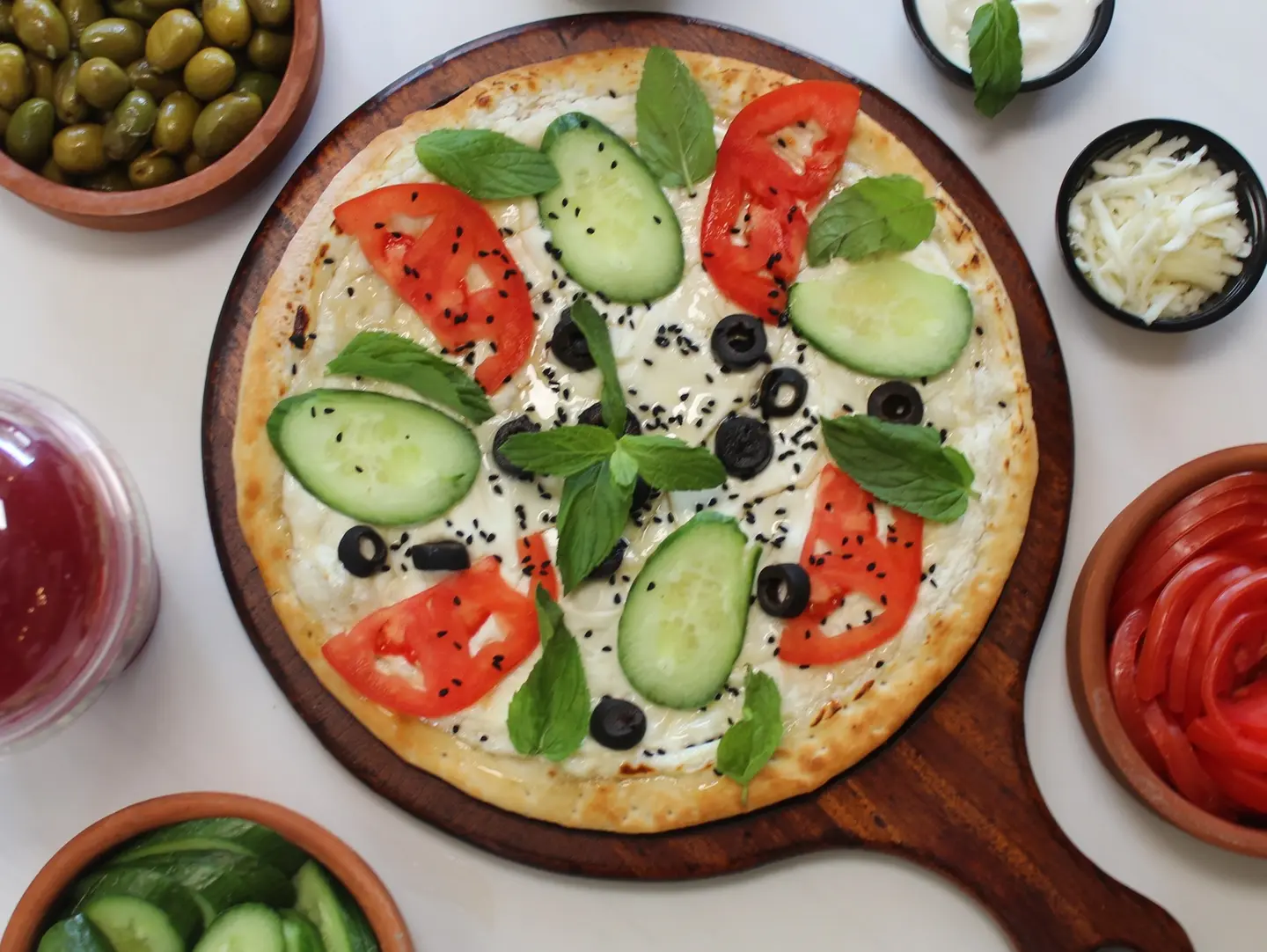 Labneh With Vegetables