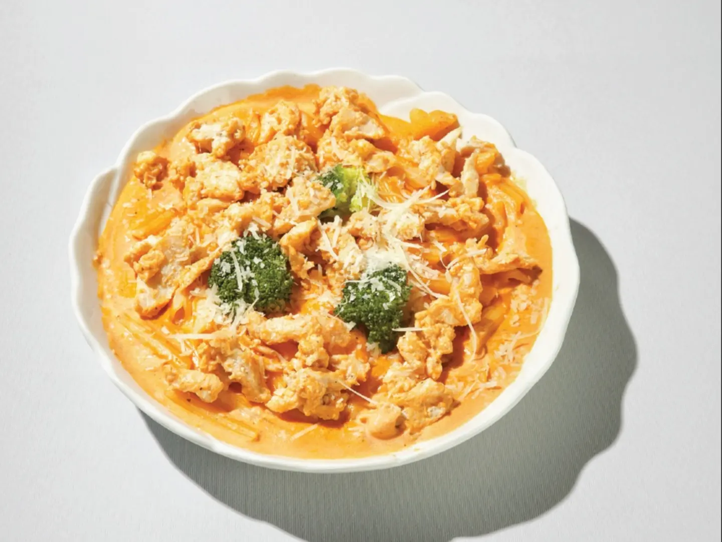Pink Chicken Pasta
