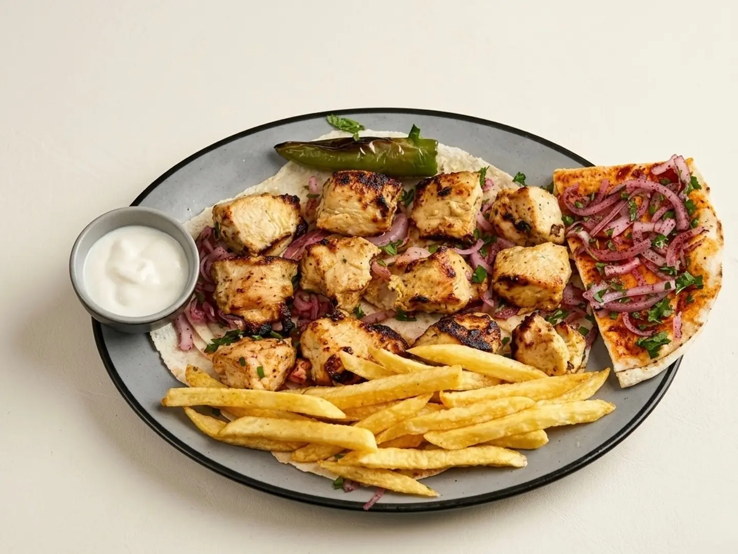 Chicken White Tawook Plate