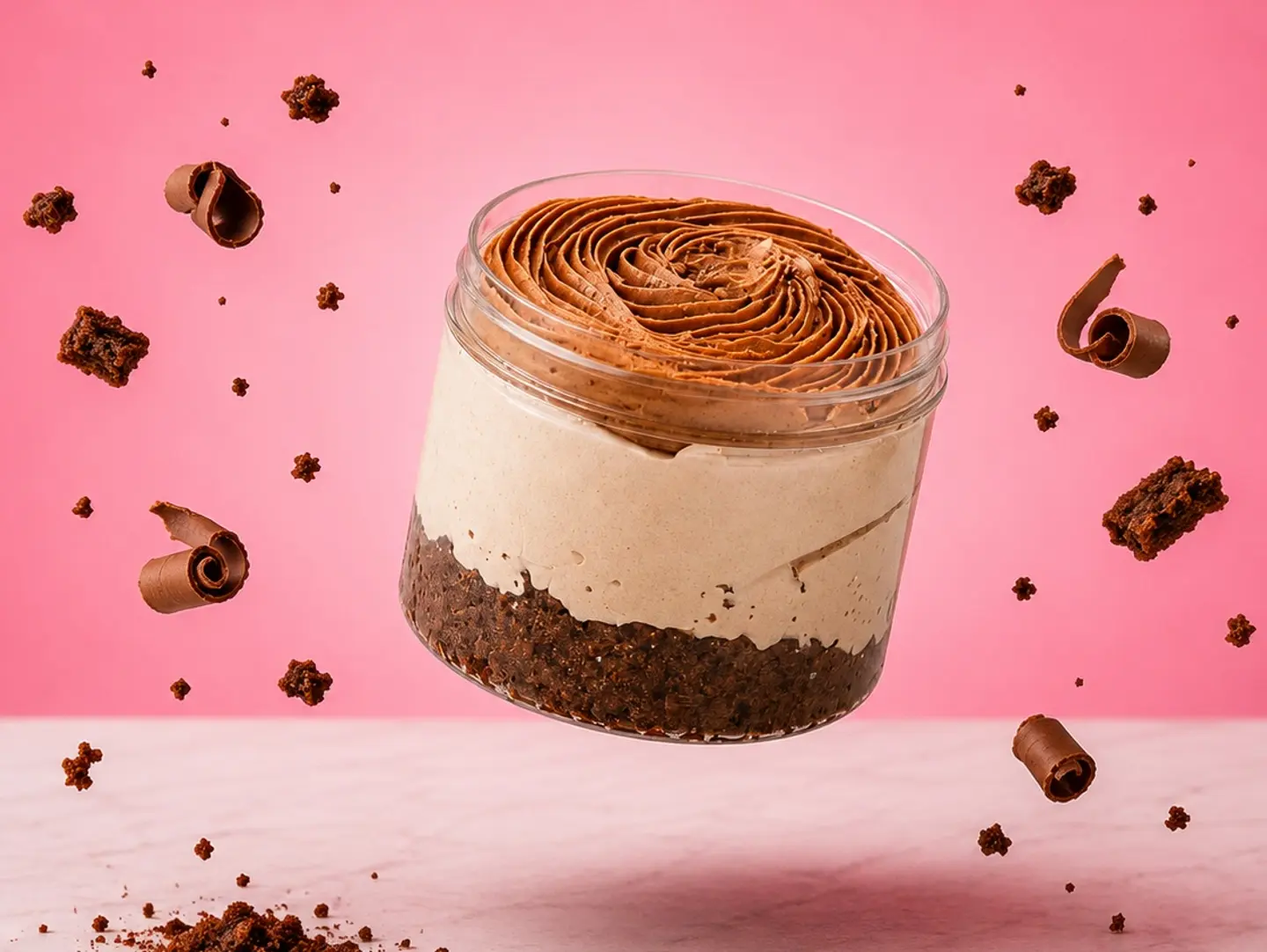 Chocolate Cheesecake Jar