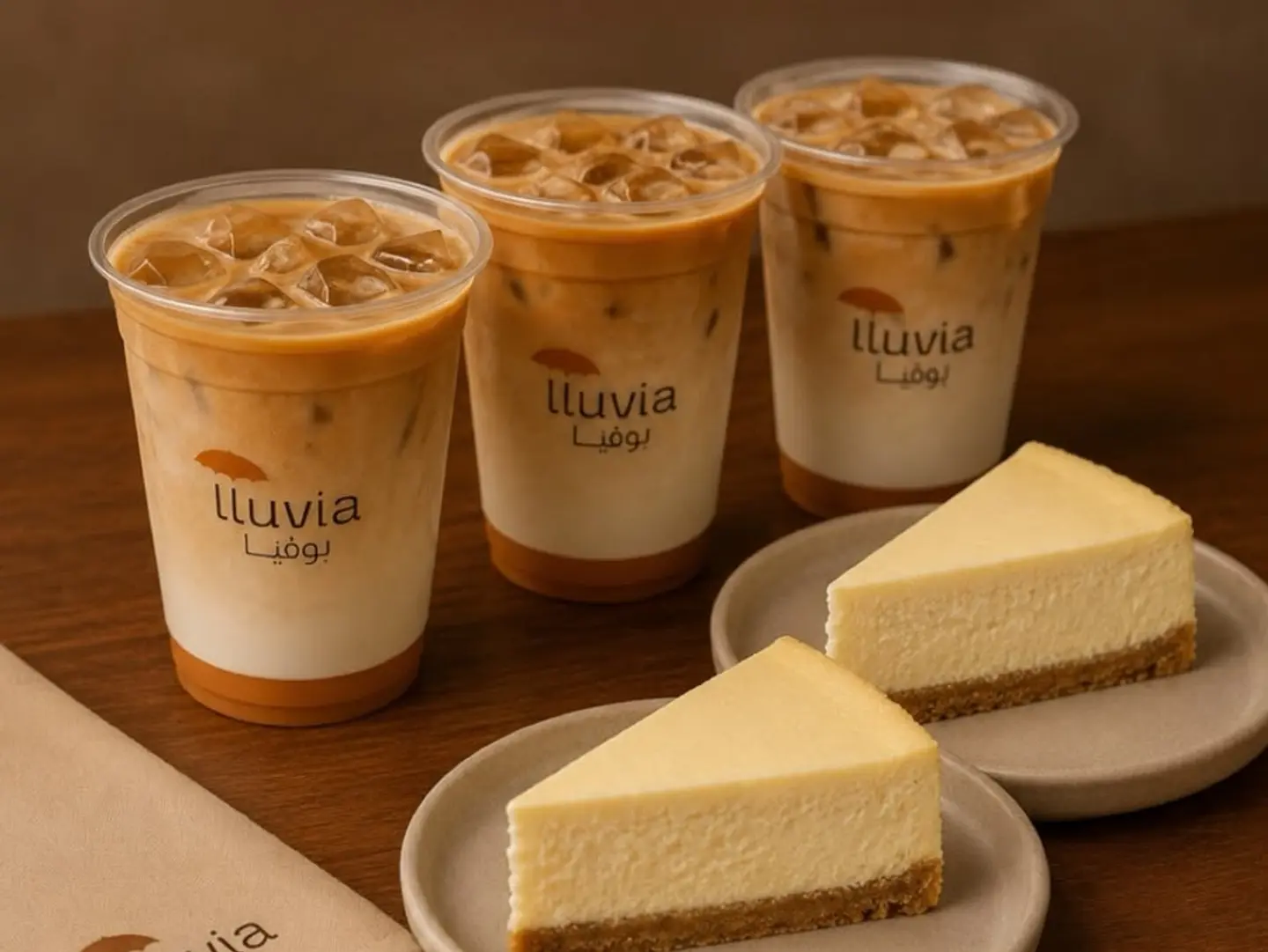 3 Spanish Lattes And 2 Madrid Cheesecakes