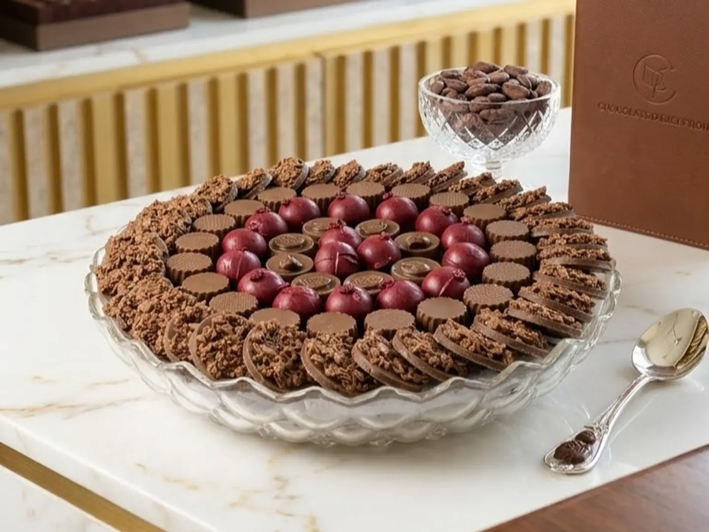Lamset Round Glass Tray