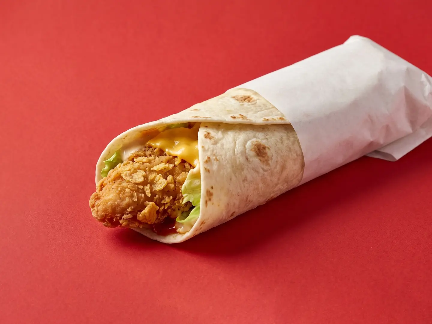 Fried Strips Wrap