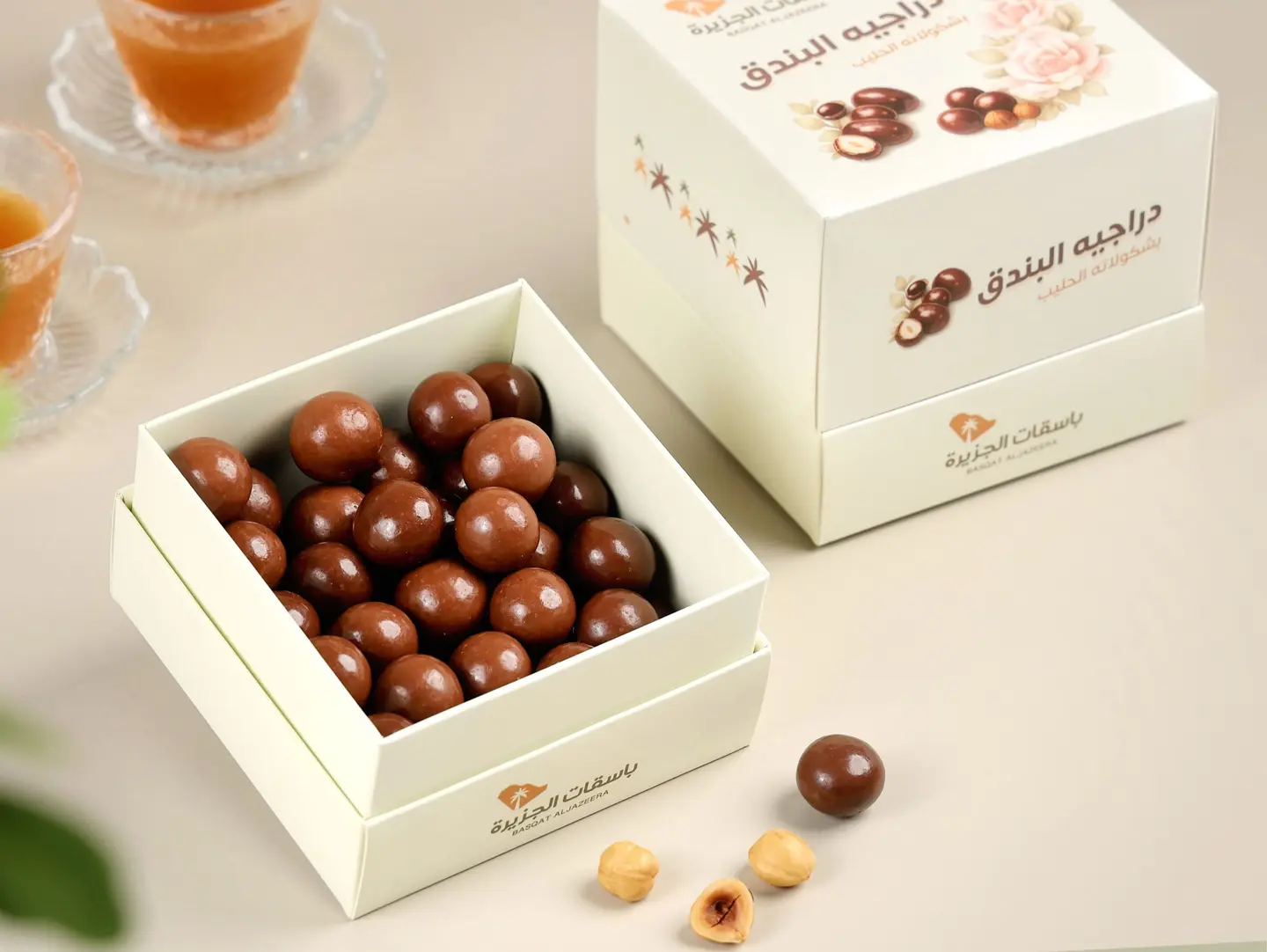 Hazelnut Dragées With Milk Chocolate