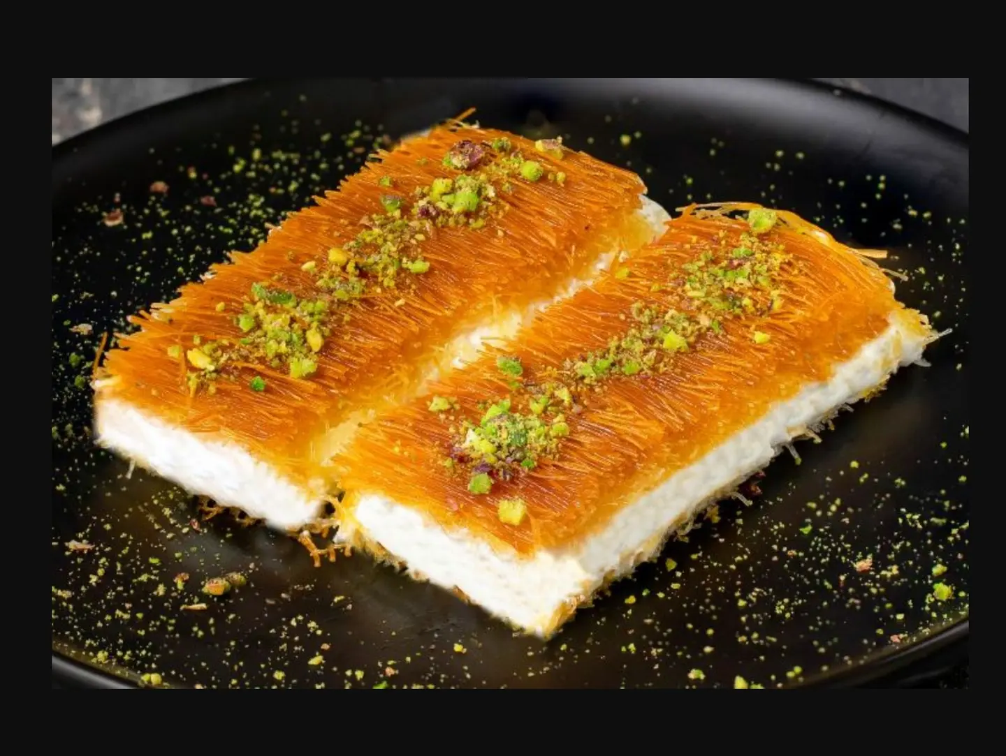 Rough Kunafah With Cream - Half Kilo