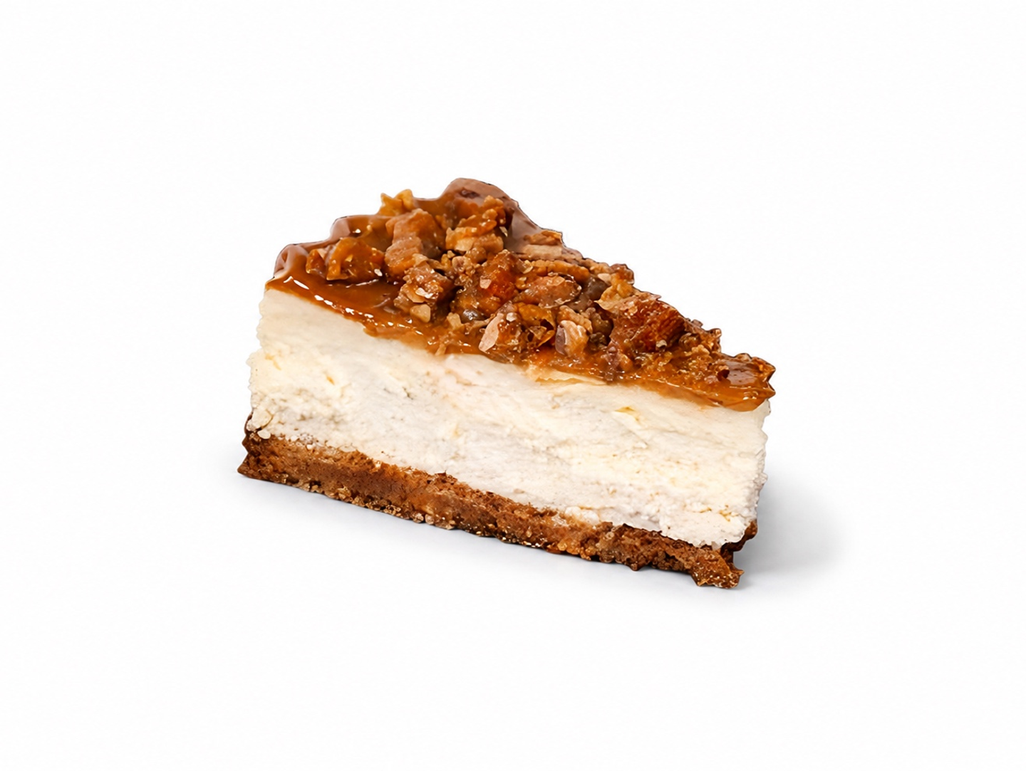 Caramelized Almond Cheesecake