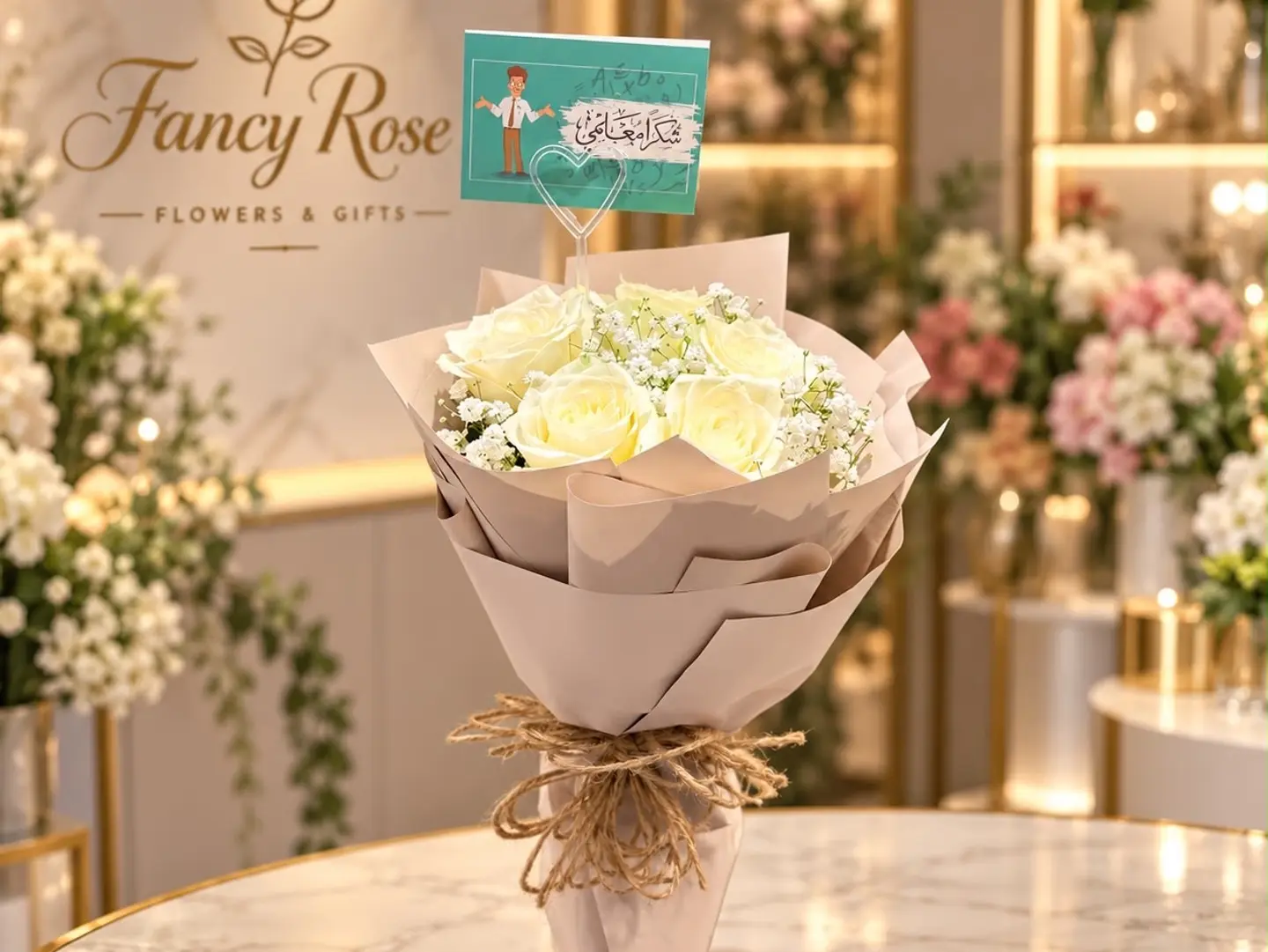Teacher's Day Flower Bouquet For Boys