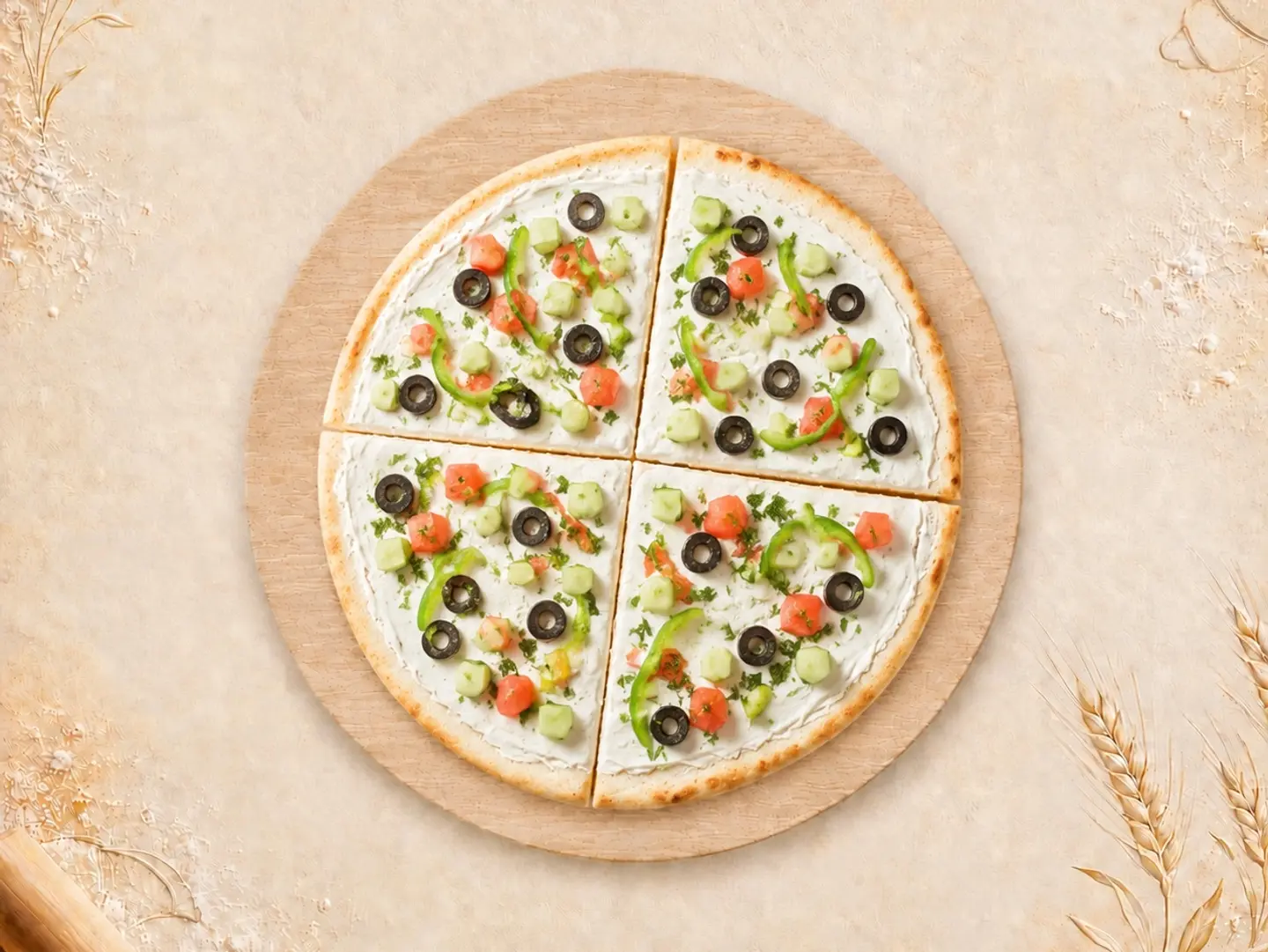 Vegetable With Labneh - Large