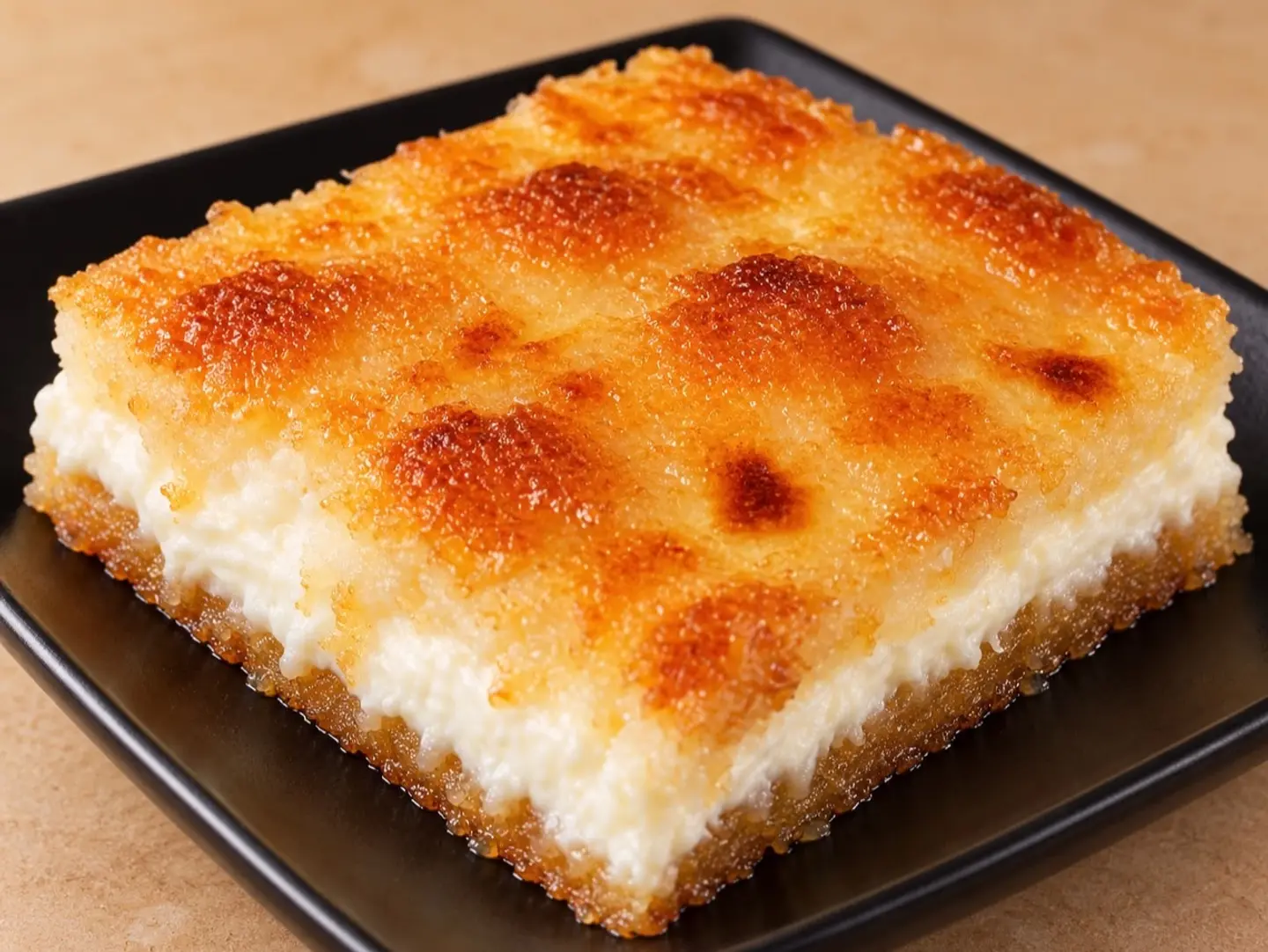Coconut Basbousa With Cream - A Quarter Of A Kilo