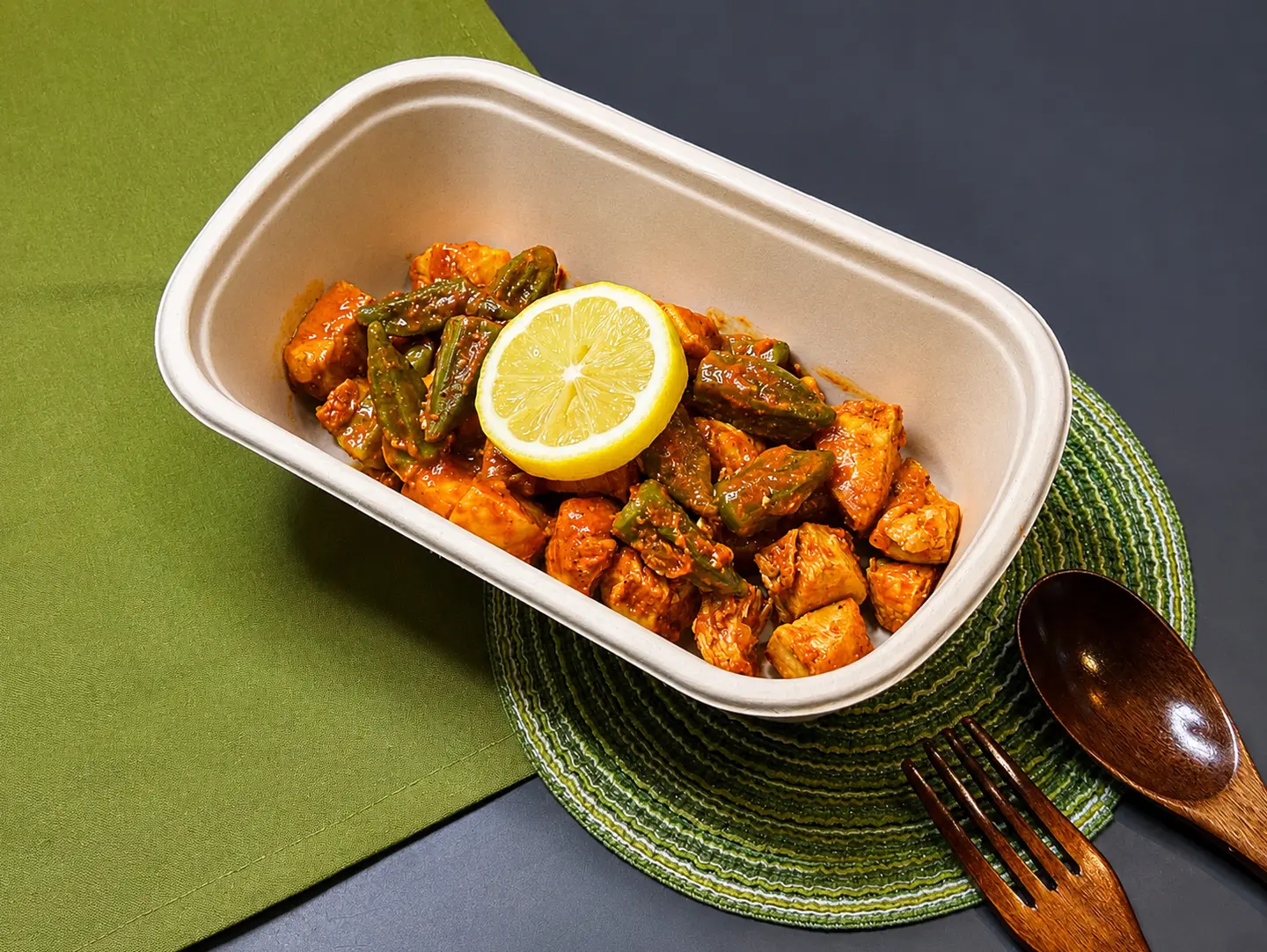 Chicken Okra