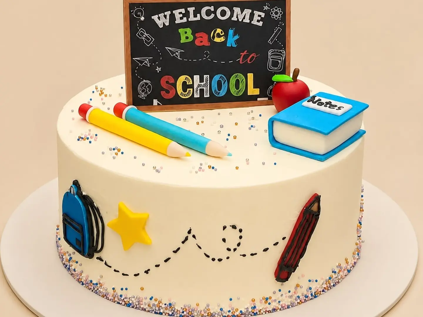 Back To School Cake