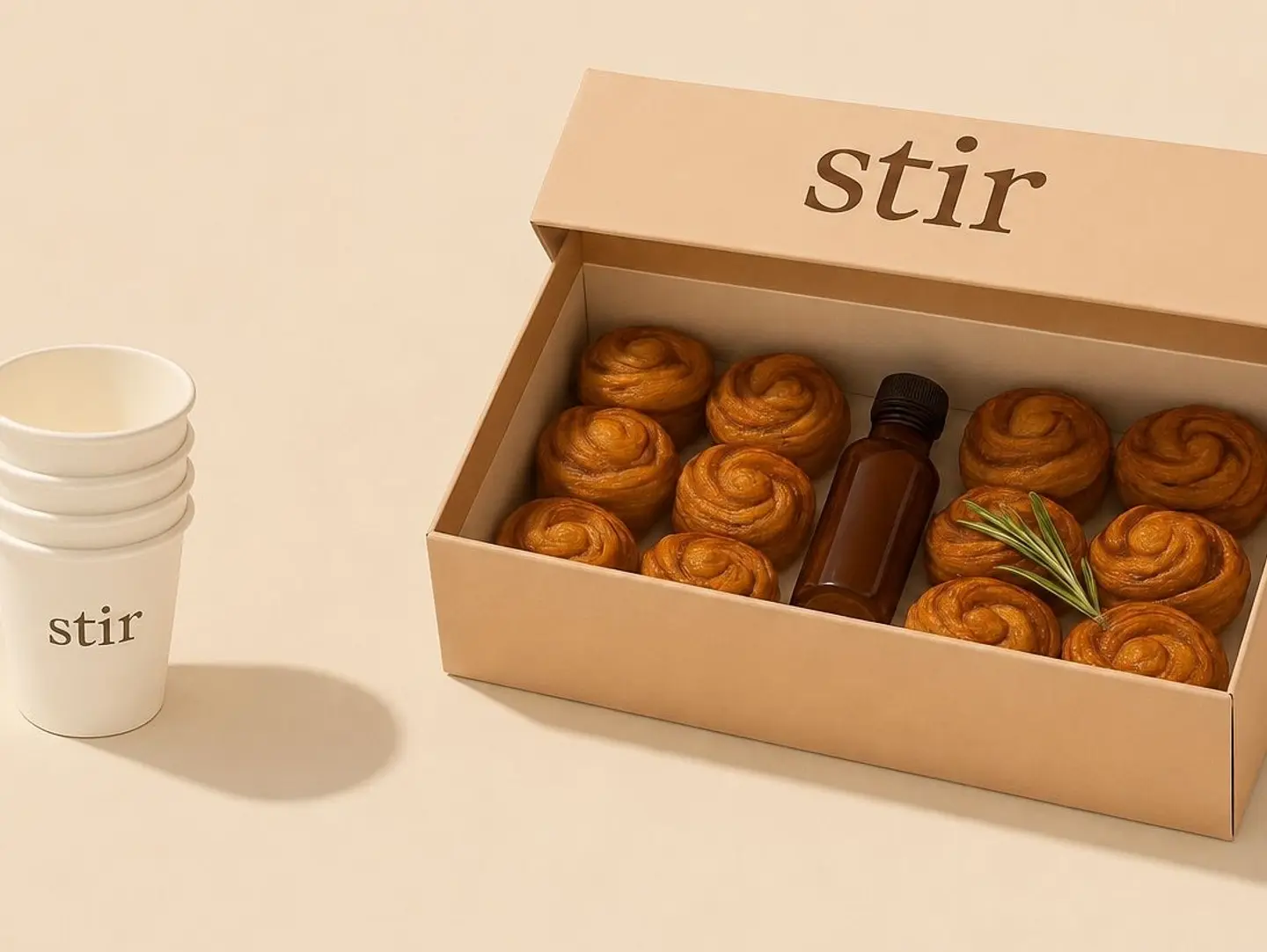 Mini Babka Box With Coffee Of The Day