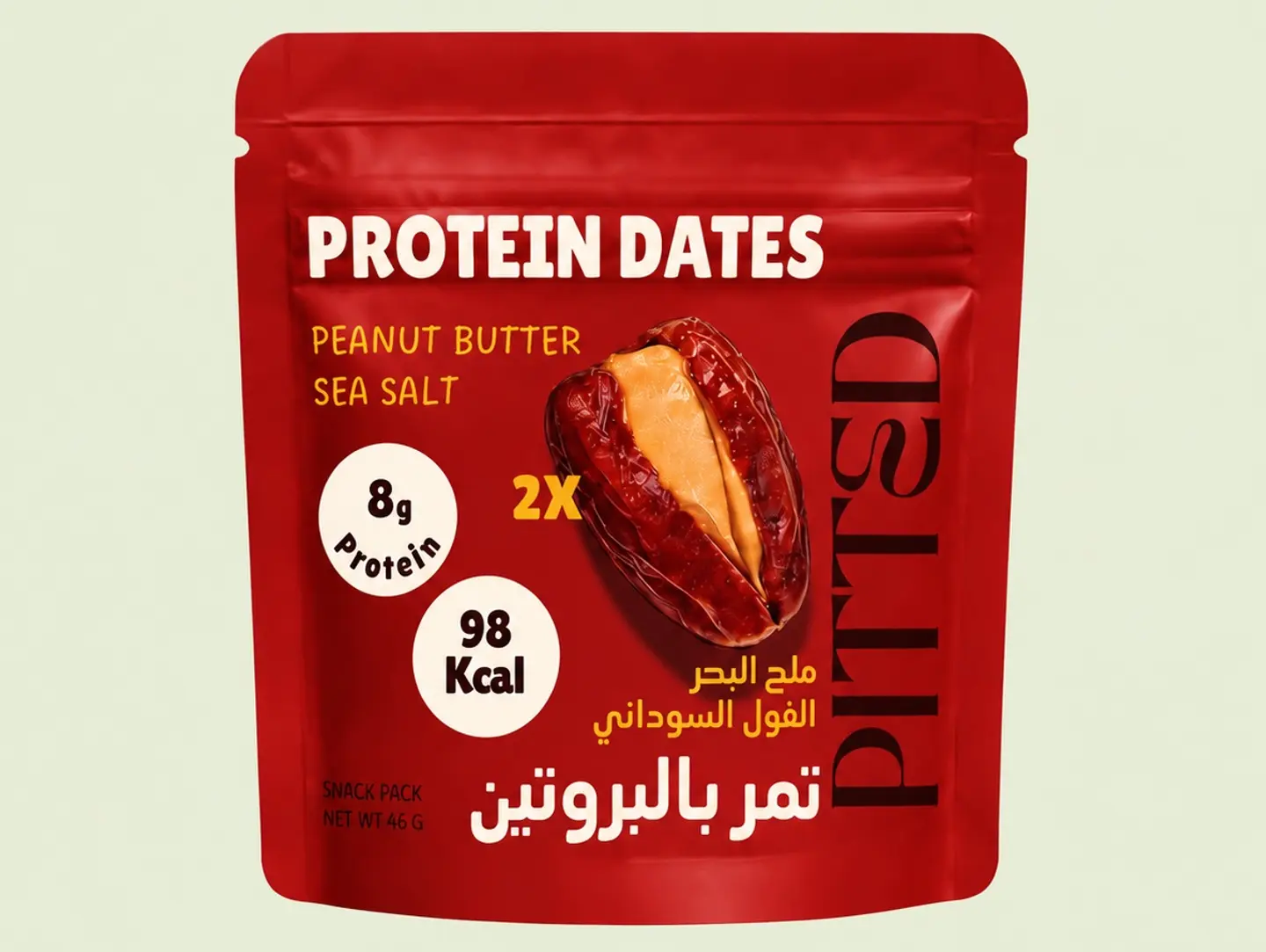 Peanut Butter & Sea Salt Protein Dates