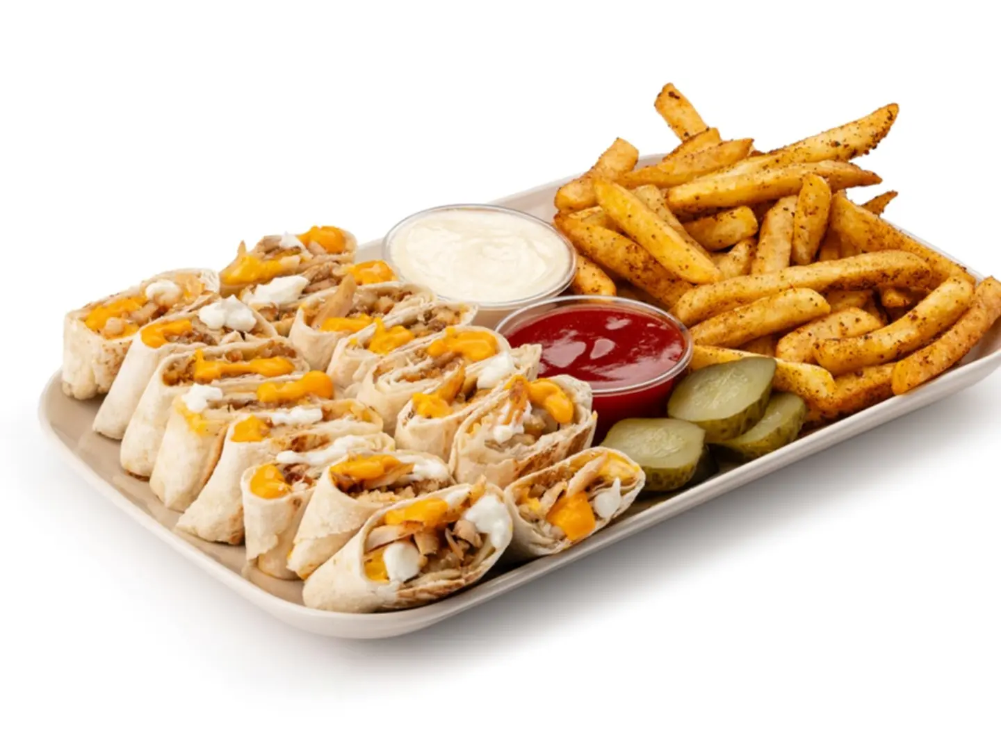 Medium Shawerma Arabi With Cheese Slide