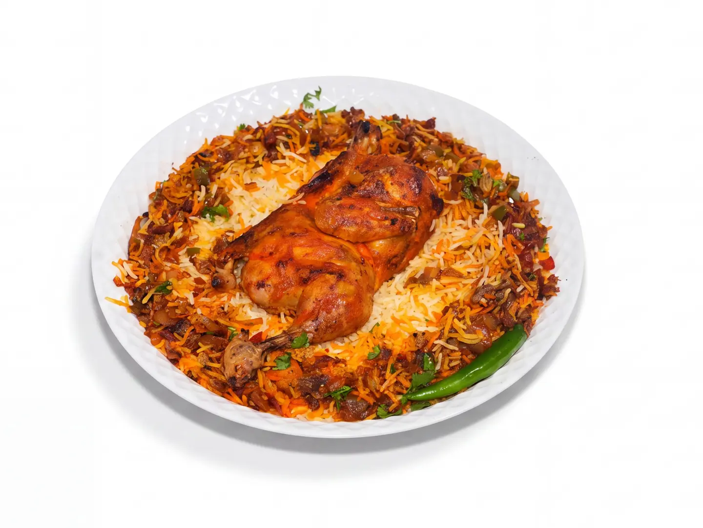كبسة دجاج - نص حبة دجاج