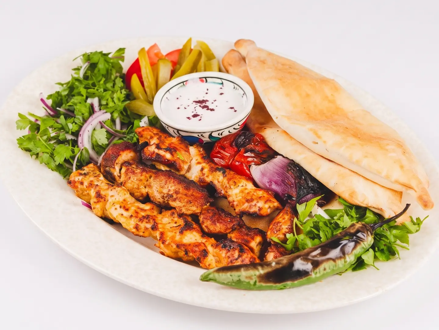 Shish Tawouq Plate