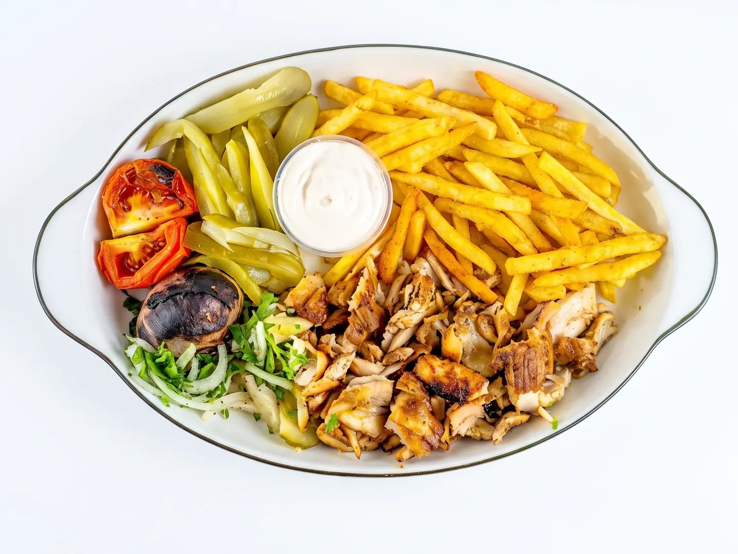 Chicken Shawarma Plate