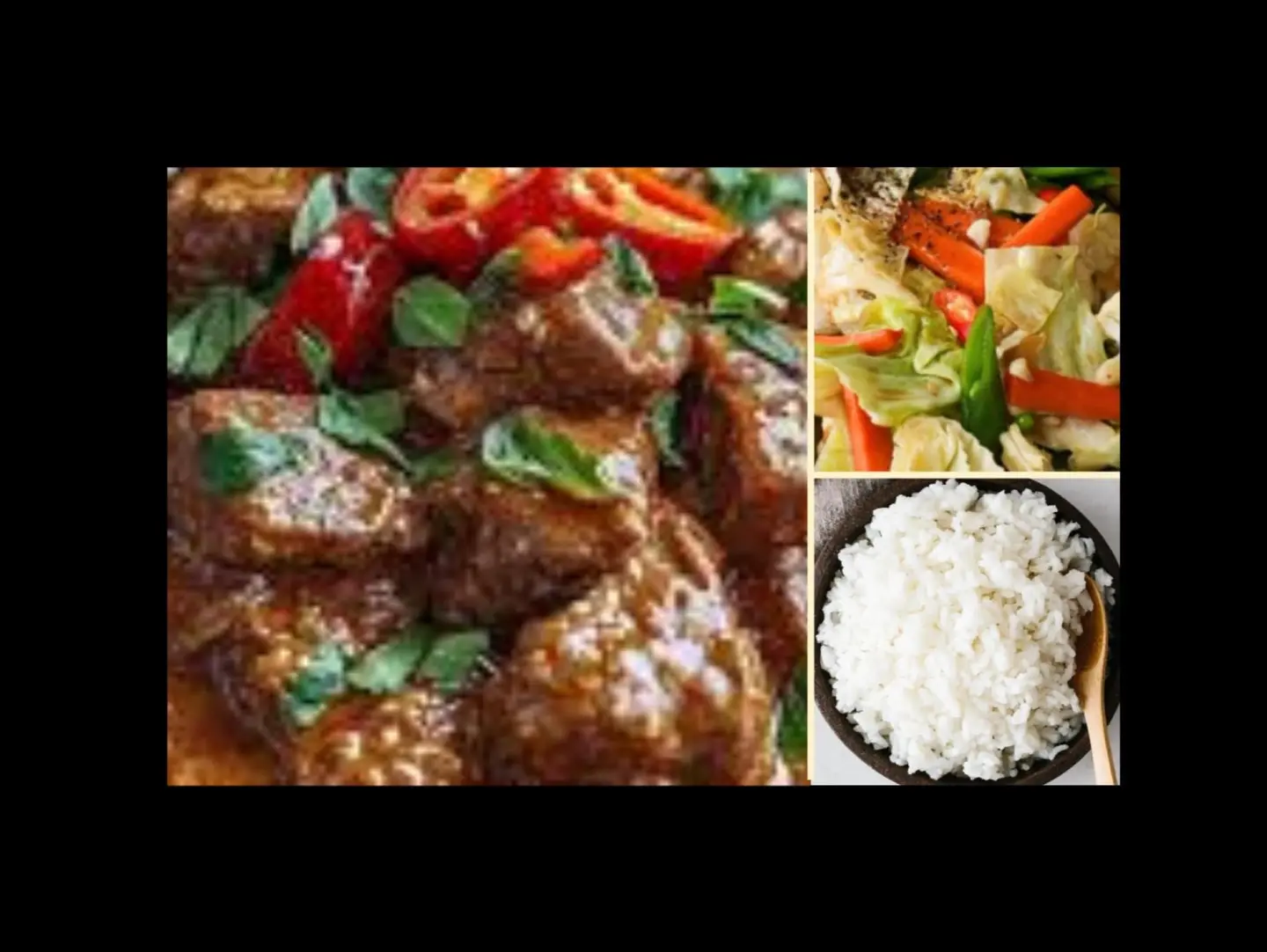 وجبة كاري اللحم البقري الكريمي