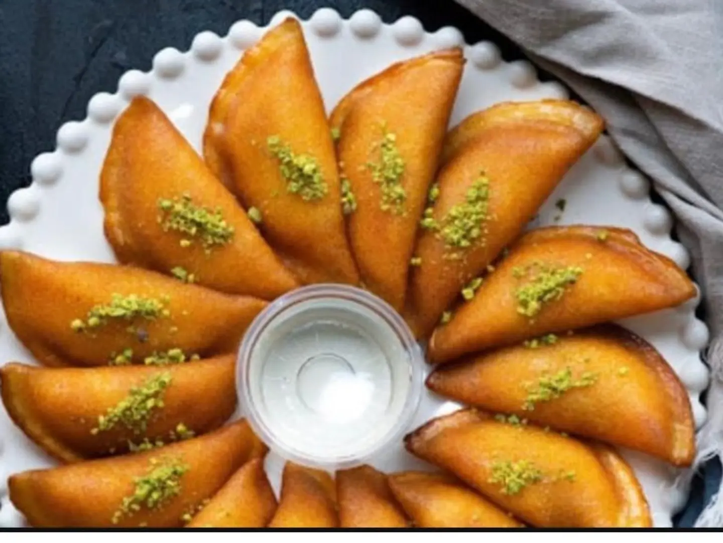 Qatayef With Cheese - Half A Kilo