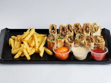 عربي شاورما لحم دبل