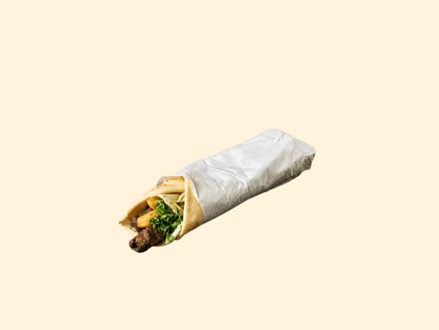 Meat Kebab Sandwich