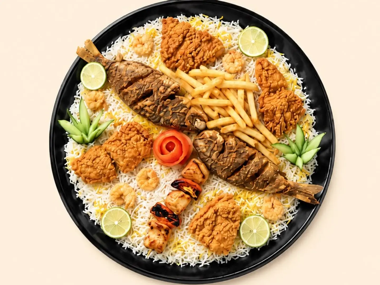 Extra Fish Dish Saudi