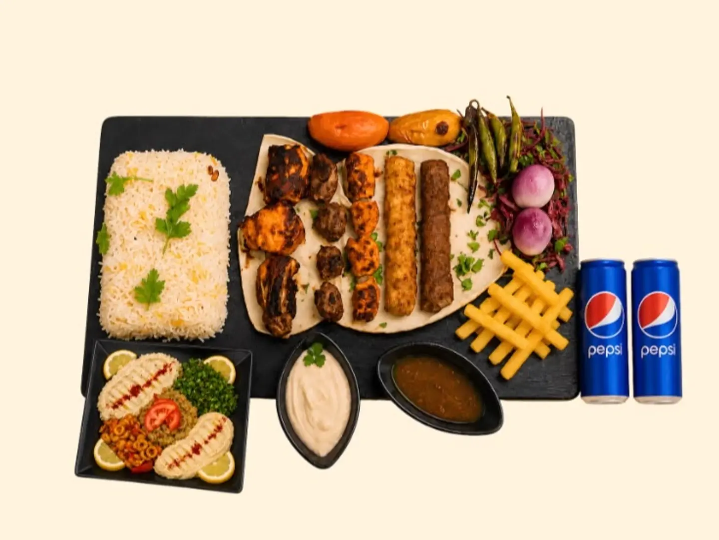 Saudi Restaurant Meal 3