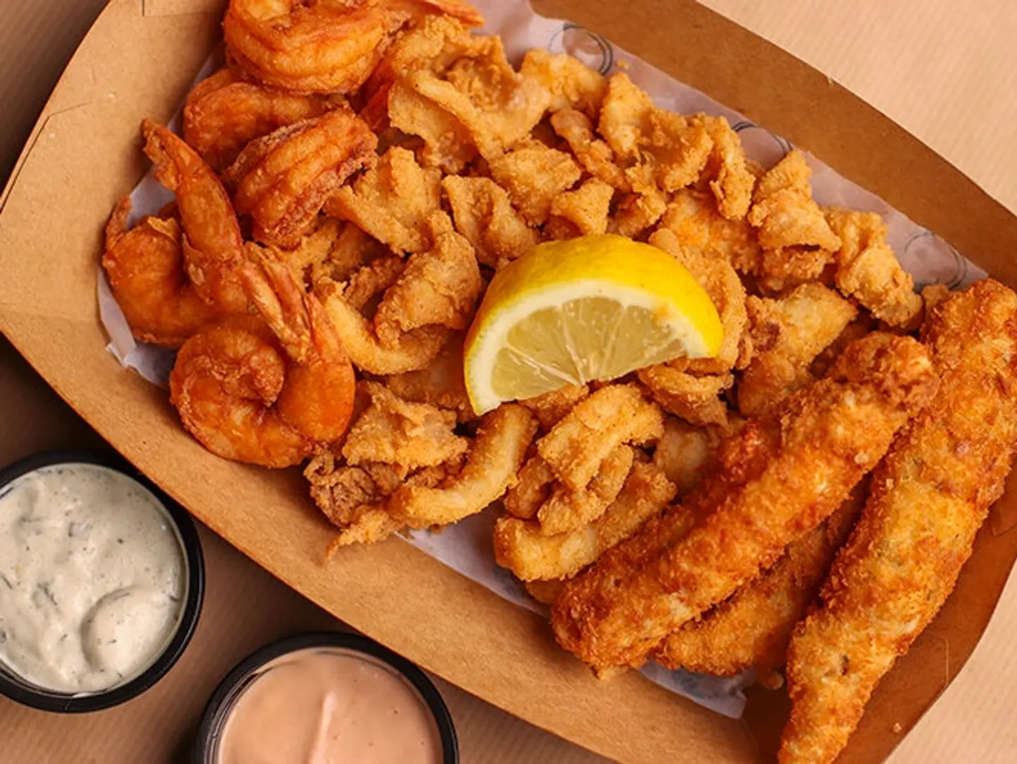 Mix Sea Food Basket