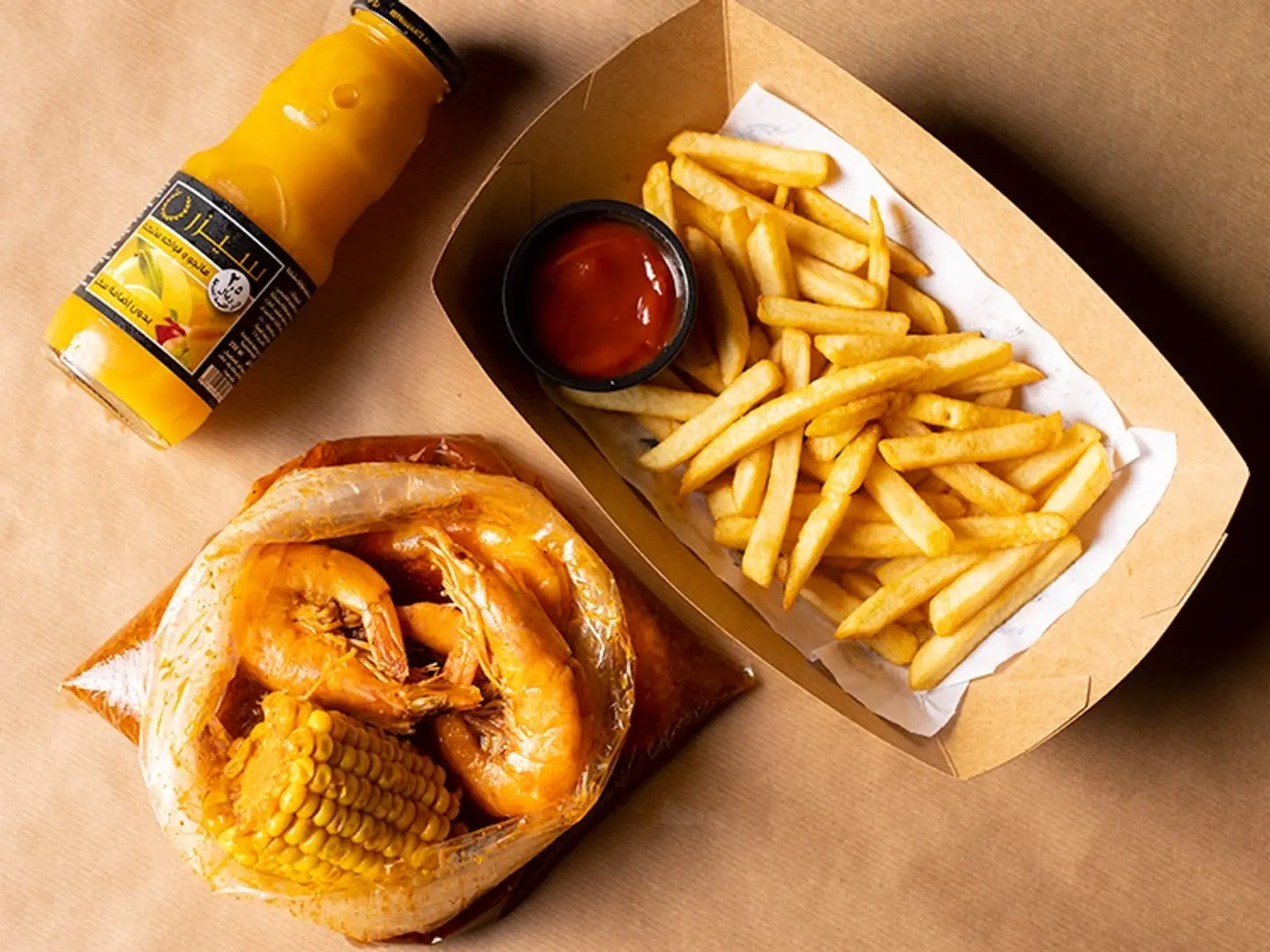 Shrimp And Sauce Kids Meal