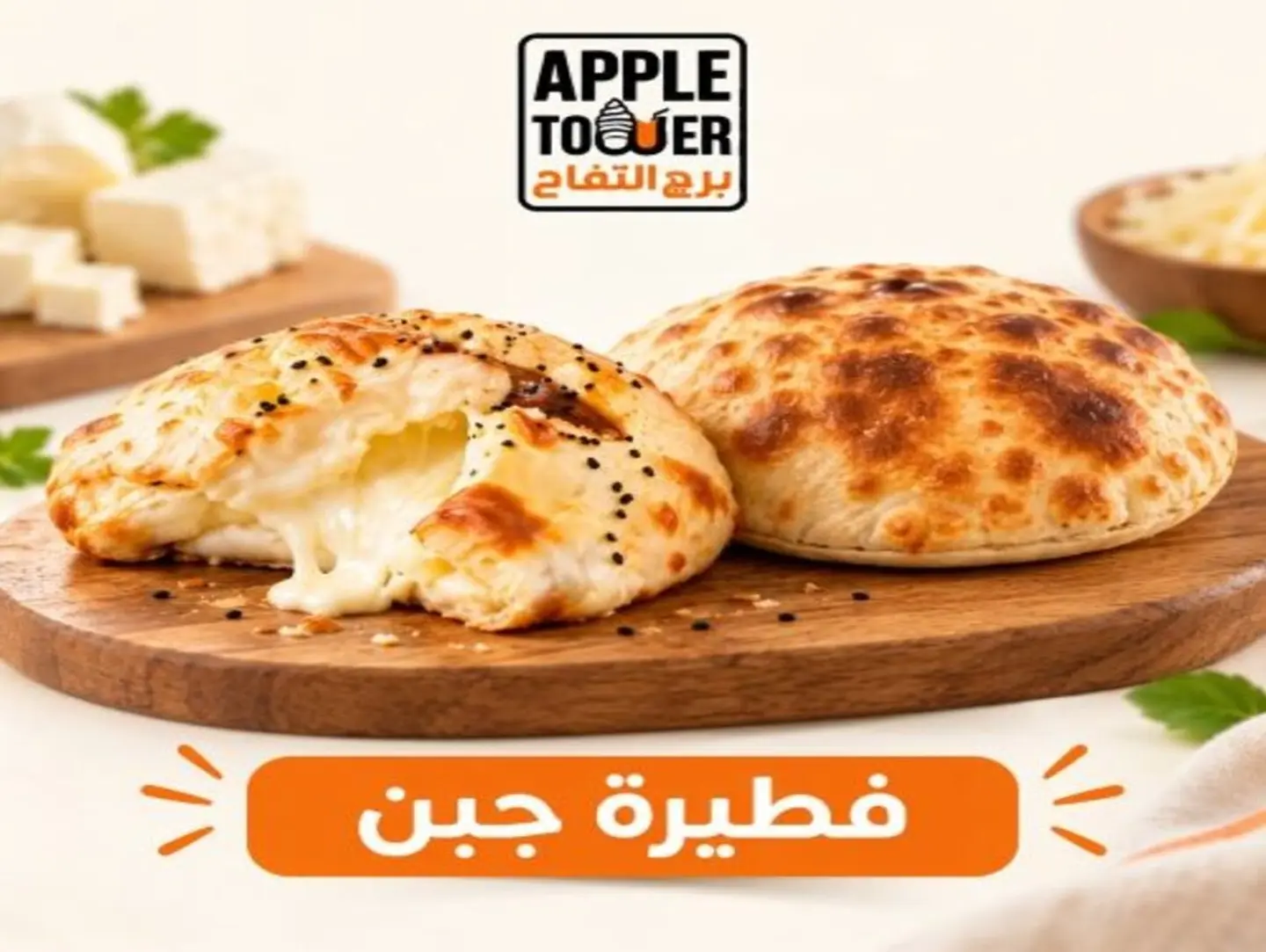 فطيرة جبن سائل