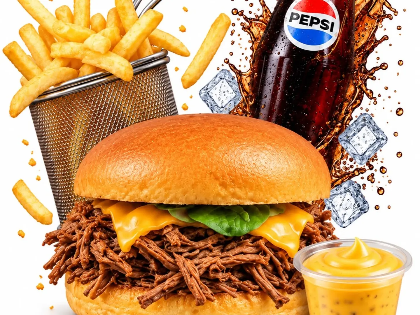 Rosto Burger Meal