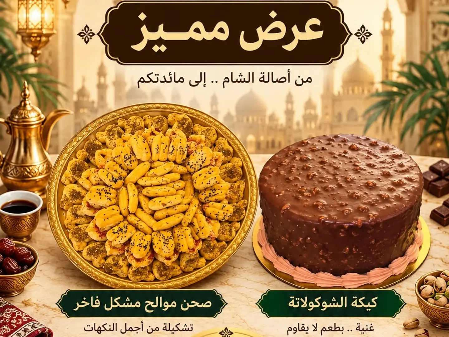 Rocher Cake And A Kilo Of Savory Snacks