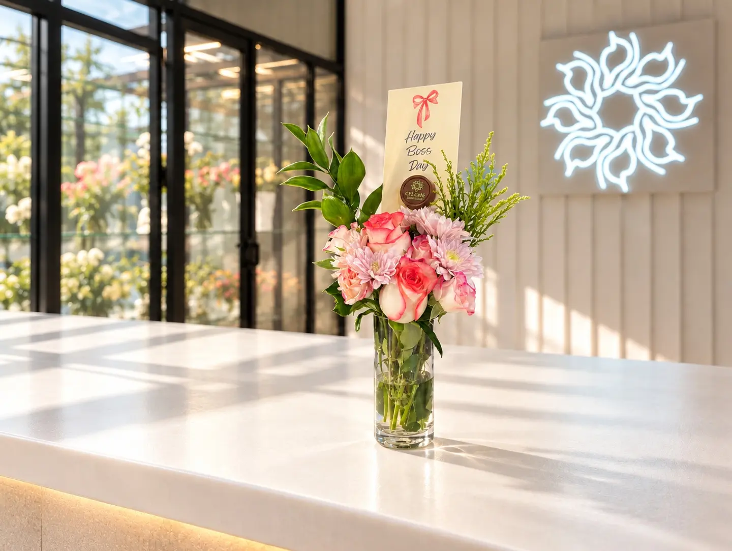 Small Tall Vase For The Boss Lady   Boss Day