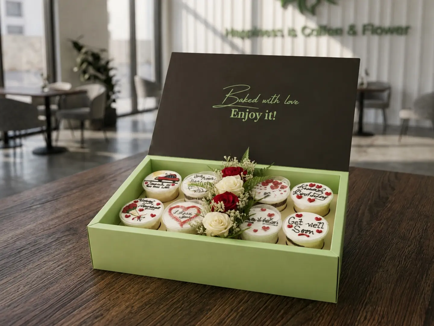 Cupcakes And Blooms