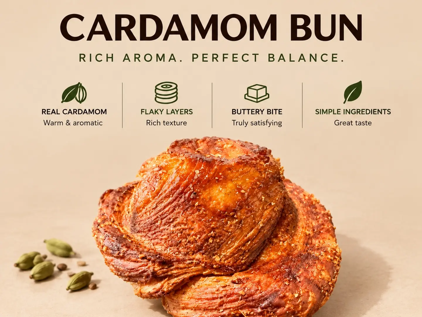 Cardamom Bun