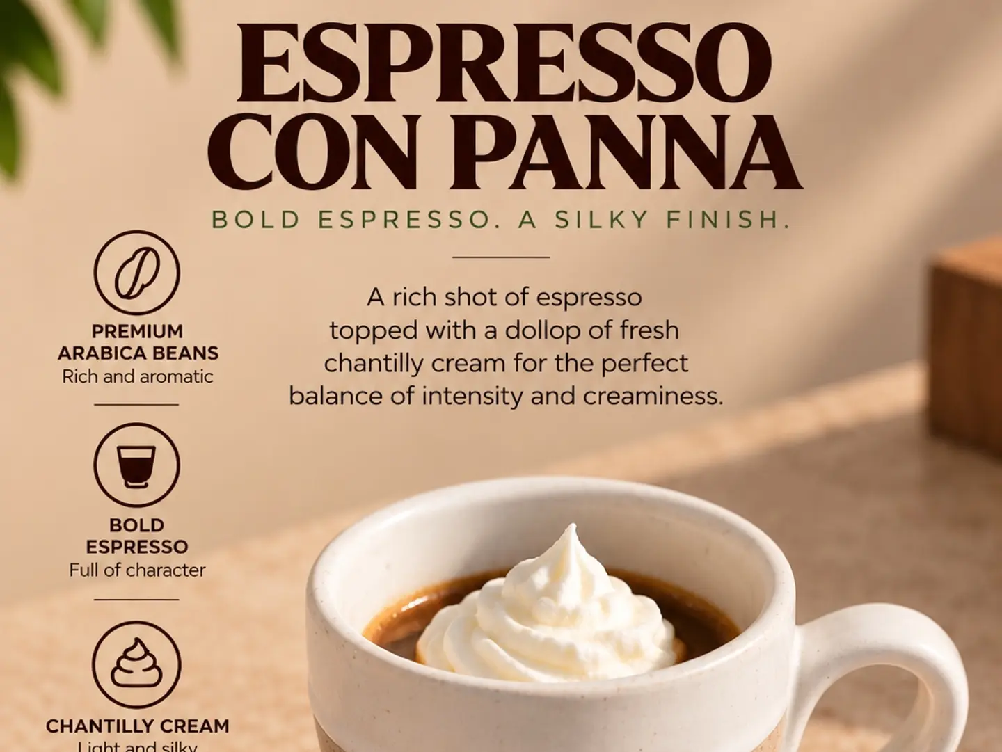 Espresso Con Panna