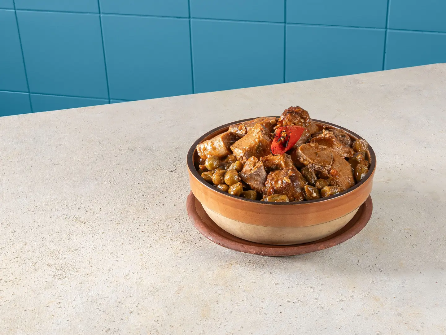 Okra Casserole With Lamb