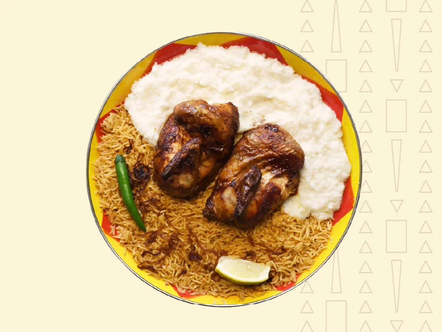 سليق و مضغوط مع دجاج