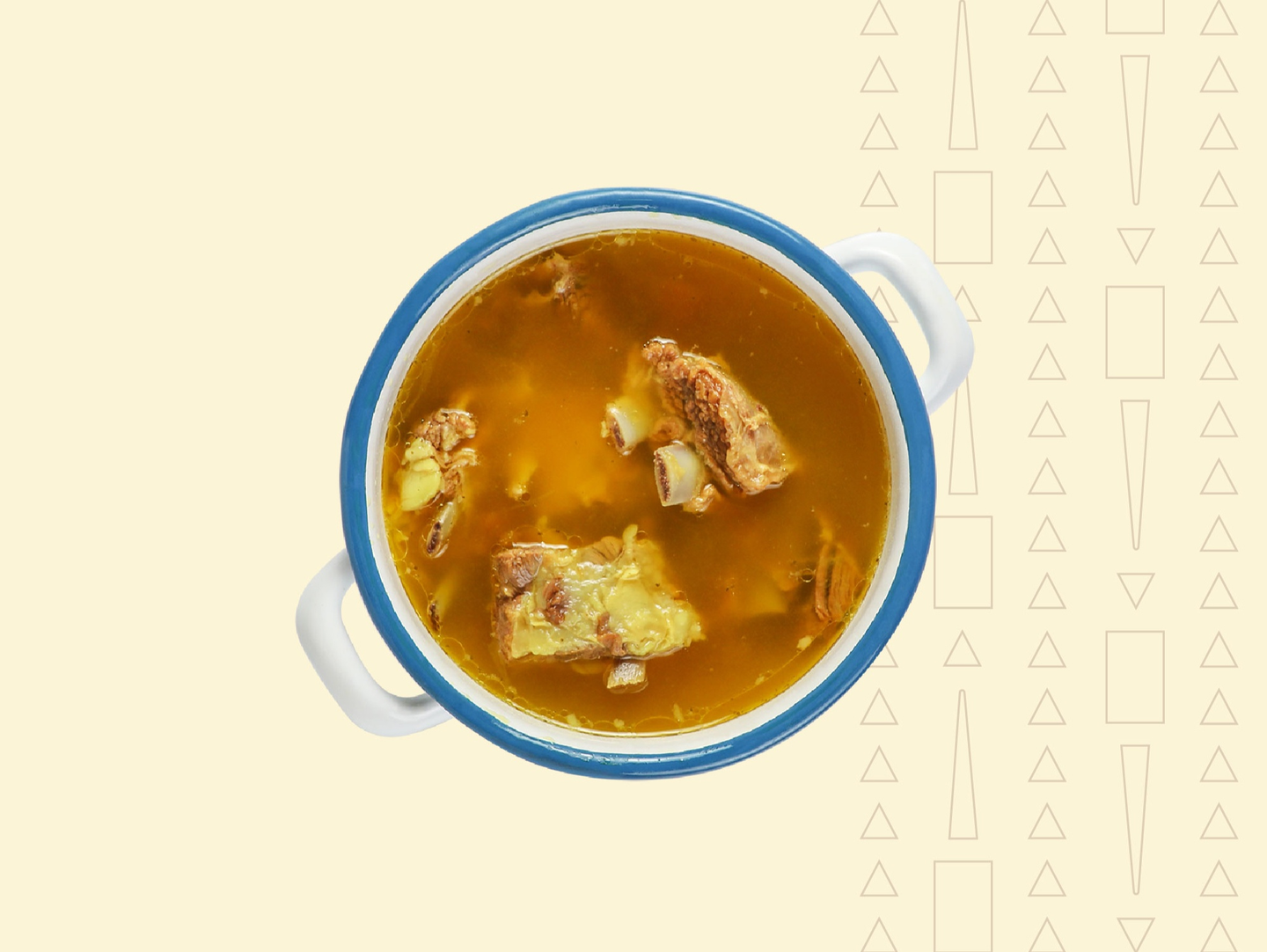 شوربة قطع لحم