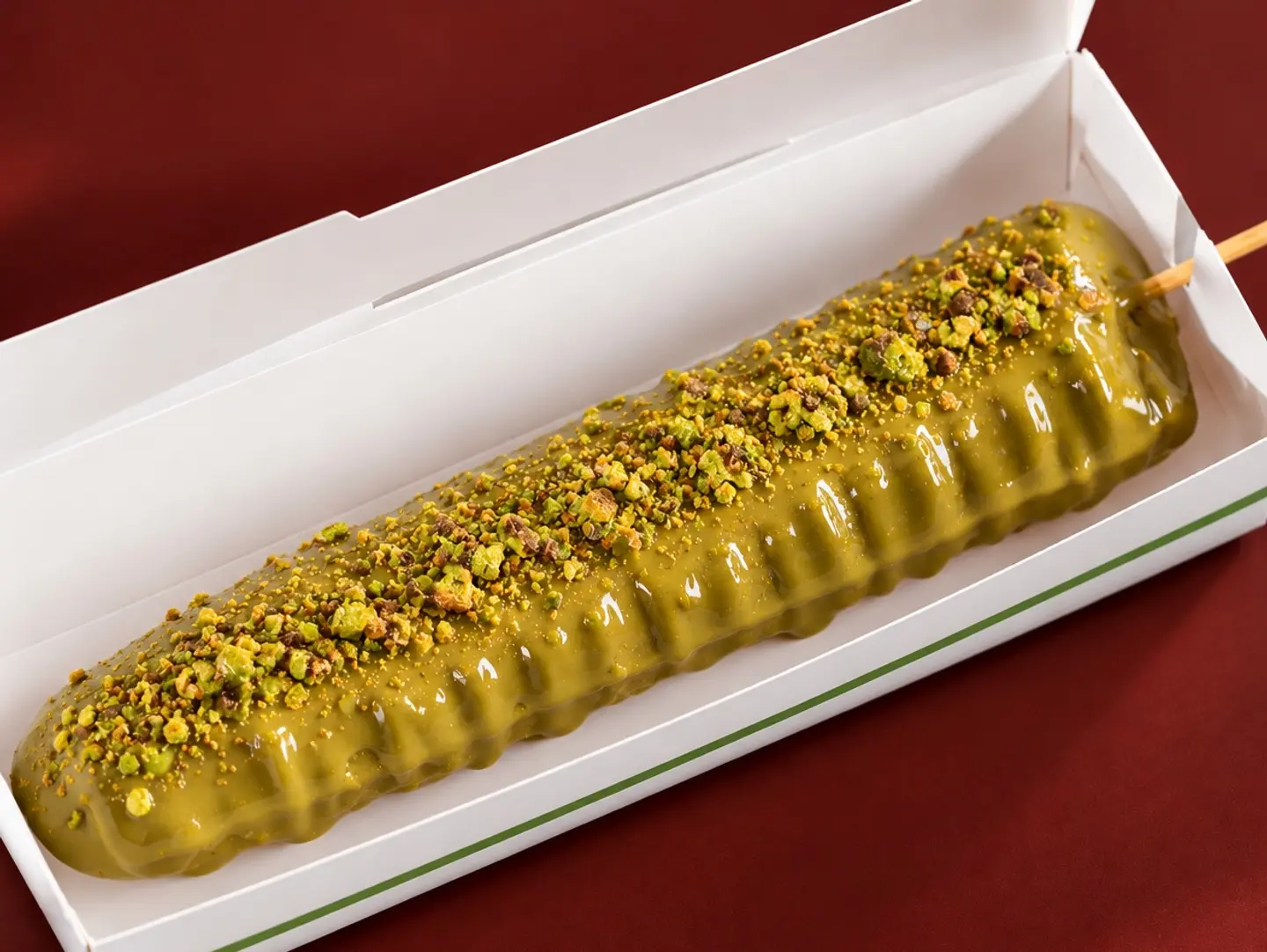 Pistachio Waffle Stick