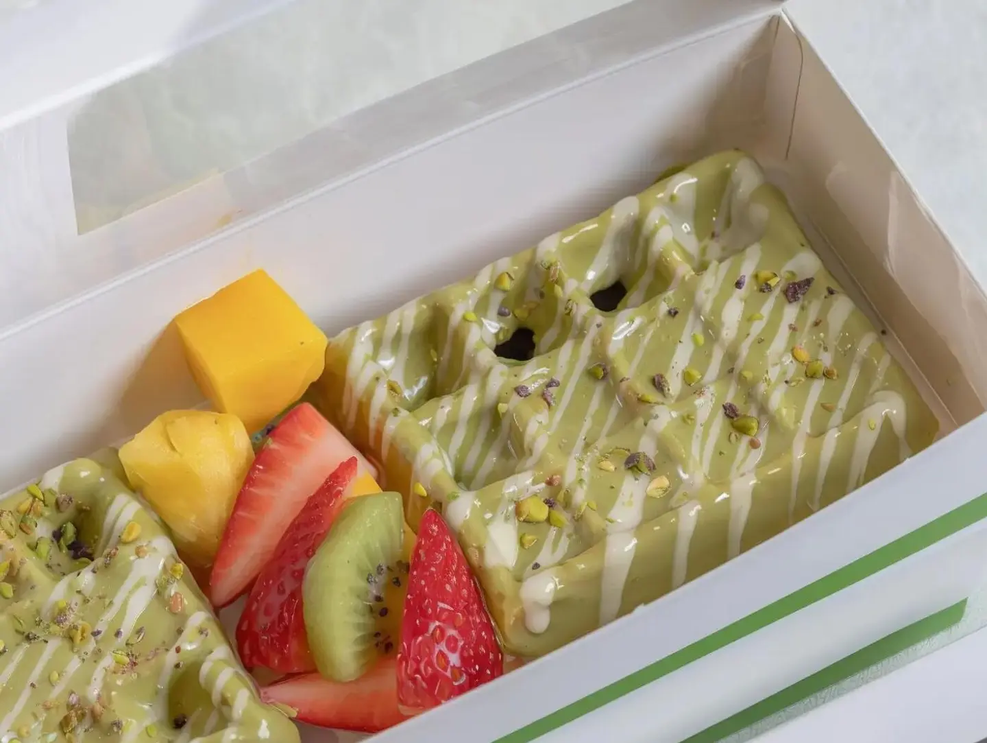 Pistachio Waffle